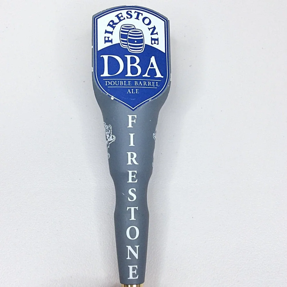 Firestone Brewing DBA Double Barrel Ale Beer Tap Handle Blue 11